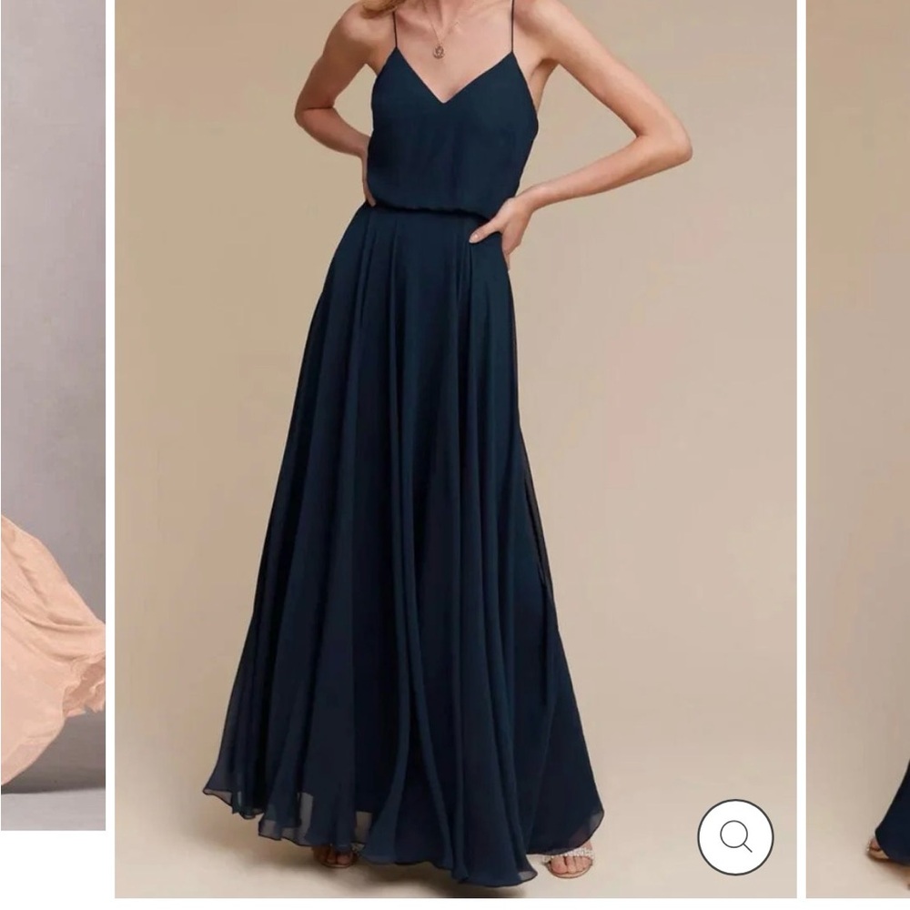 Elegant Navy Blue Bridesmaid Jenny Yoo Inesse